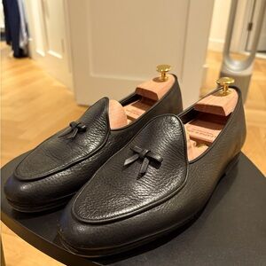 Rubinacci Marphy Deer Skin Loafer